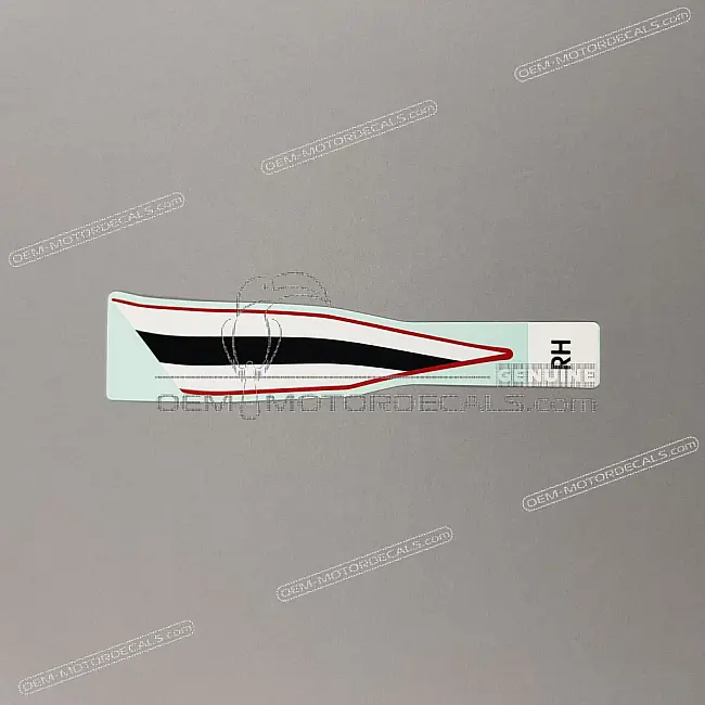 Honda CBR650R Adesivo carena inferiore lato destro OEM 86646MKND30ZA Grafica originale di fabbrica autentica