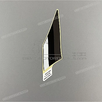Side cowling decal, left side