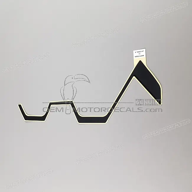 Autocollant carénage gauche Honda CB500X Côté Gauche OEM 86646MKPDQ0ZA