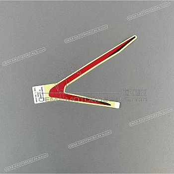 Naklejka na dolną owiewkę, pług, lewa strona