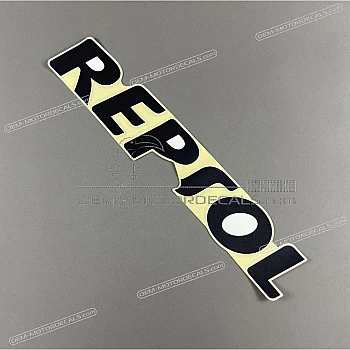 Side cowling decal, right side