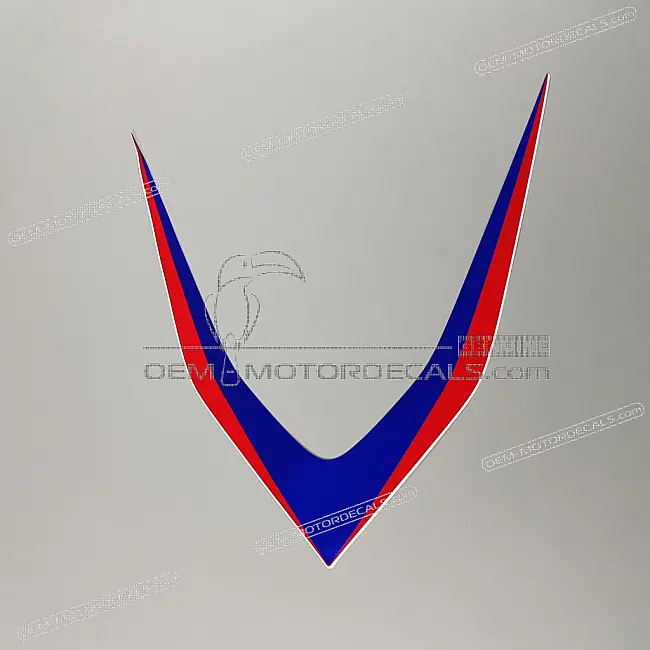 Autocollant Honda CBR500R carénage supérieur avant OEM 86647MGZD20ZA