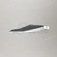 HONDA Adesivo carenatura centrale destra, lato destro 86647-MJW-DR0ZA