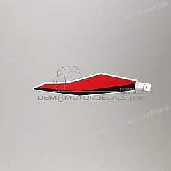 Front cowling decal, right side