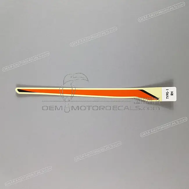 Honda CBR650R Adesivo carena inferiore anteriore destro Genuine OEM Factory Graphic 86647MKYD00ZA