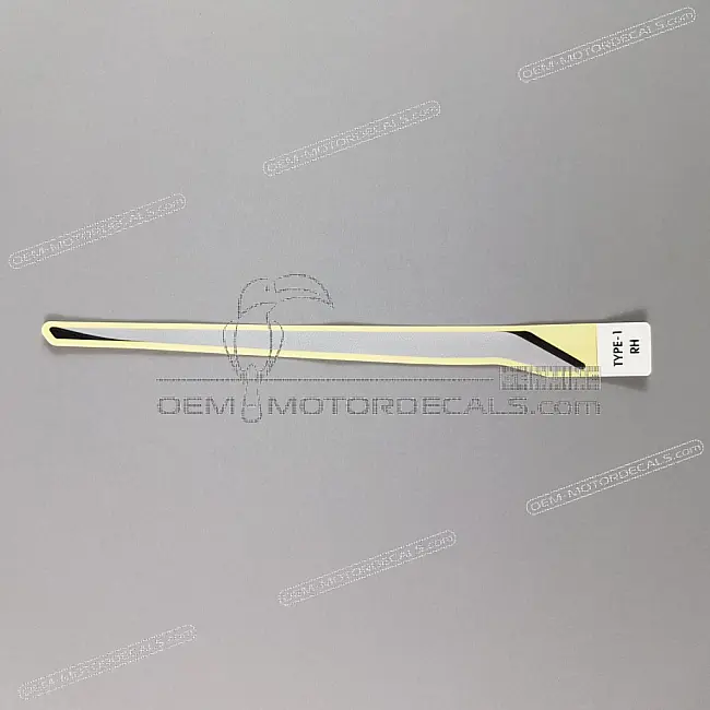Honda CBR650R Adesivo carena inferiore anteriore destra lato destro OEM 86647MKYD10ZA