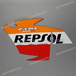 Side cowling decal, left side