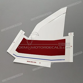 Side cowling decal, left side
