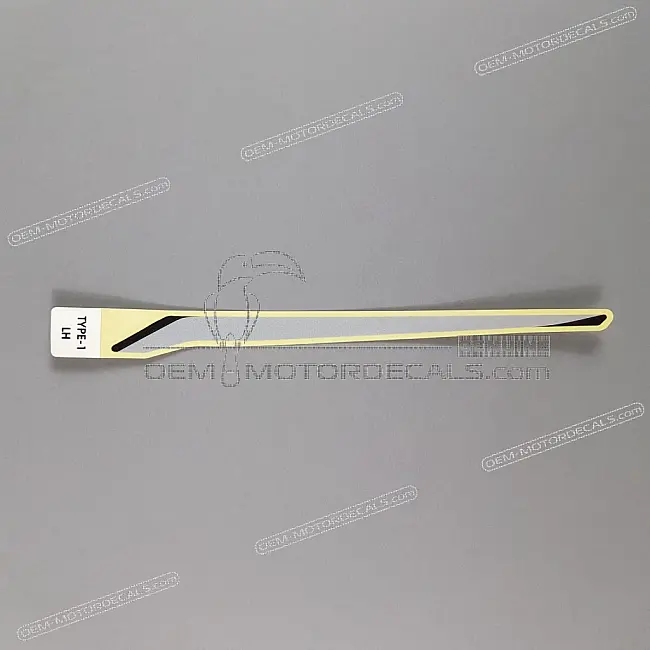 Honda CBR650R Adesivo carena inferiore anteriore sinistra Lato sinistro OEM 86648MKYD10ZA