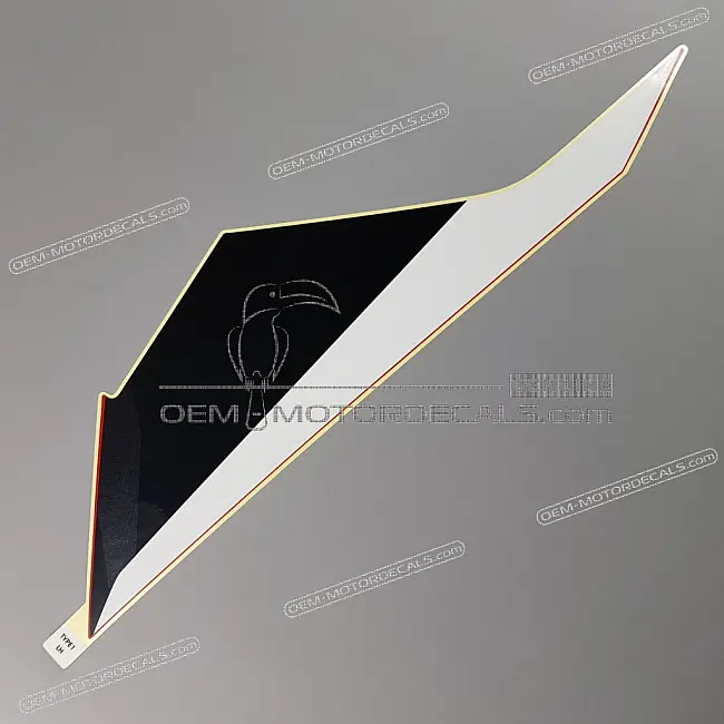 Honda CBR650R Adesivo carenatura centrale lato sinistro OEM 86648MKYD30ZB