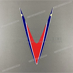 Naklejka na przednią owiewkę (czasza)