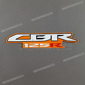 Side cowling decal
