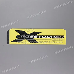 Side cowling decal, left side