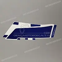 HONDA Pegatina de carenado intermedio Fireblade, lado izquierdo 86656-MKR-D90ZA
