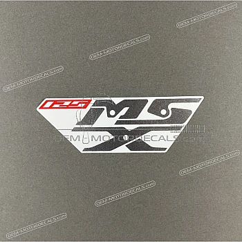 MSX sticker staartkap