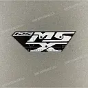Pegatina emblema MSX del colín trasero