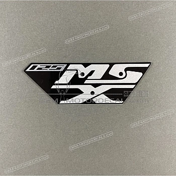Naklejka emblemat MSX na tylną owiewkę
