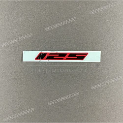 Tail cowl 125 decal