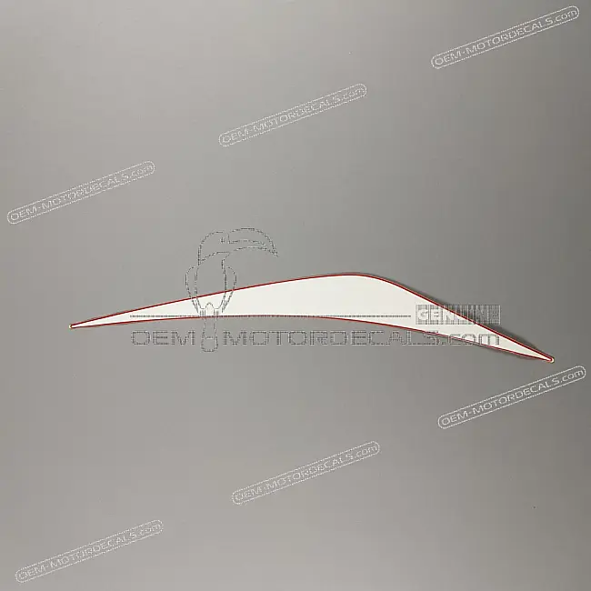 Authentic Honda CBR500R Right Rear Cowl Stripe Right Side OEM Part 86771MJVD20ZA for tail section fairing
