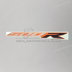 Tail cowl decal