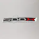 Adesivo carenatura lato destro 500X