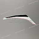 Right rear cowl stripe