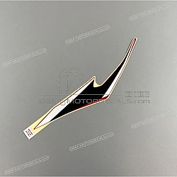 Tail cowl decal, right side