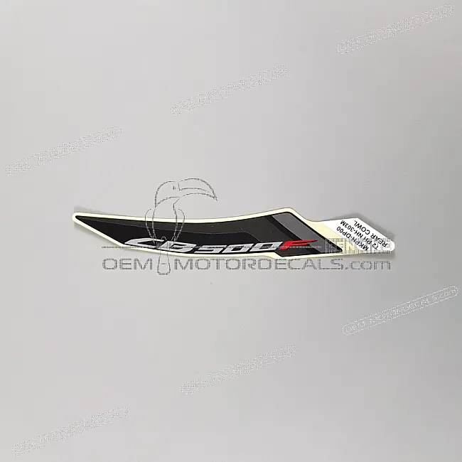 Honda CB500F Pegatina Colín Trasero Derecho Lado Derecho OEM 86771MKPDP0ZC