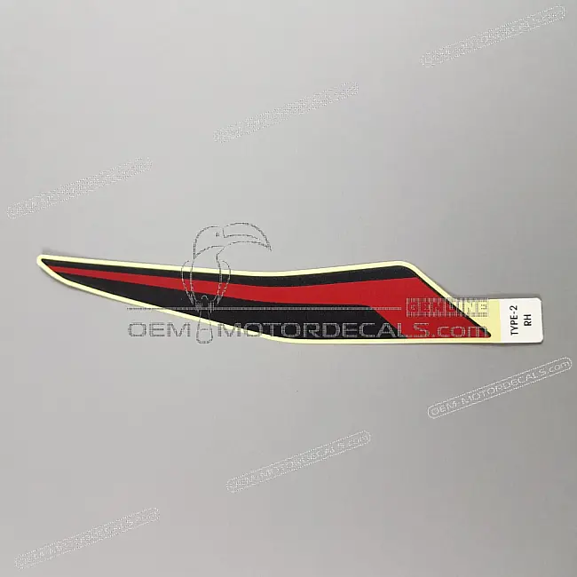 Honda CBR500R Sticker Rechter Achterkuip Rechterkant OEM 86771MKPJ00ZB