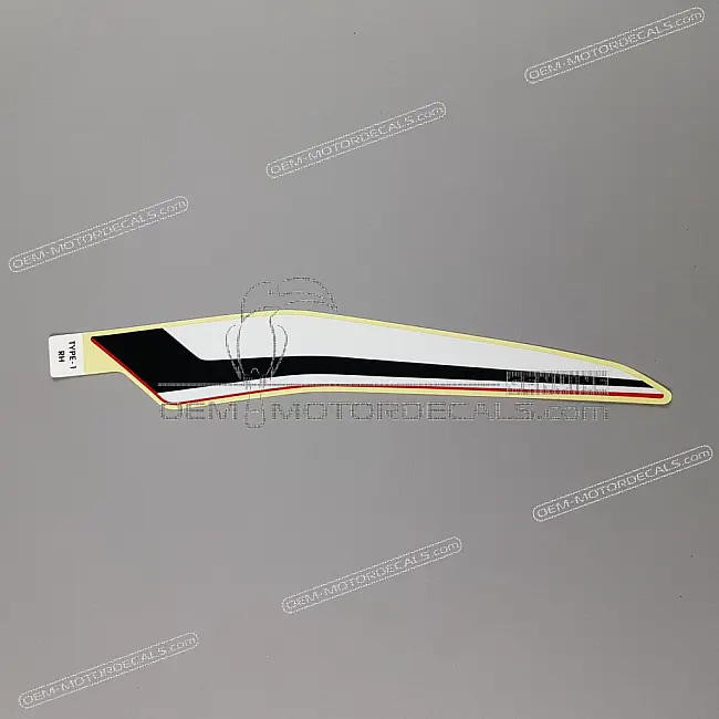 Honda CBR500R Rechter Achterkuip Sticker Rechterkant OEM 86771MKPJ00ZC