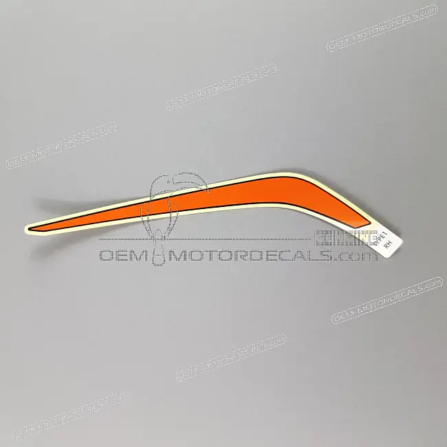Honda CBR650R Adesivo Codone Lato Destro OEM 86771MKYD00ZA grafica in vinile di grado fabbrica per codone