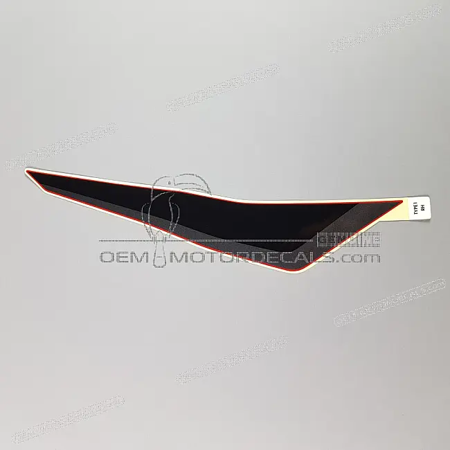 Honda CBR650R Adesivo codone posteriore destro OEM 86771MKYD20ZB Grafica di fabbrica per codone