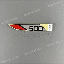 Tail cowl decal, right side