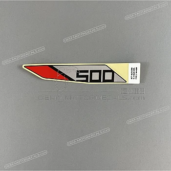 Tail cowl decal, right side