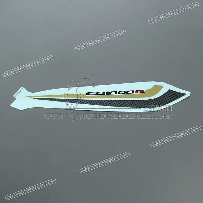 Honda CB1000R Pegatina Colín Trasero Derecho Lado Derecho OEM 86772MFNK00ZA