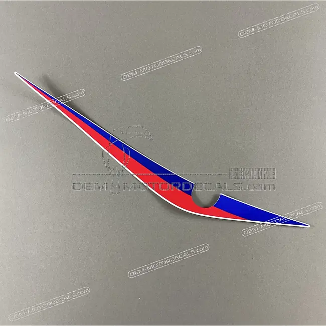 Autocollant Honda CBR500R Carénage Arrière Gauche Côté Gauche OEM 86772MGZD20ZB Graphique d'usine pour section arrière