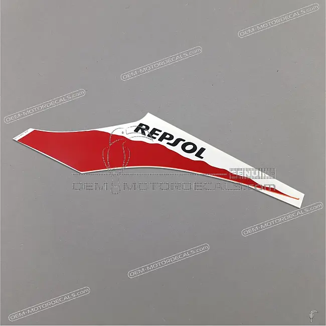 Honda CBR600RR Rear Seat Cowl Stripe Left Side OEM 86772MJCA20ZA