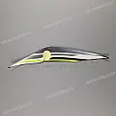 Rear cowl stripe, left side