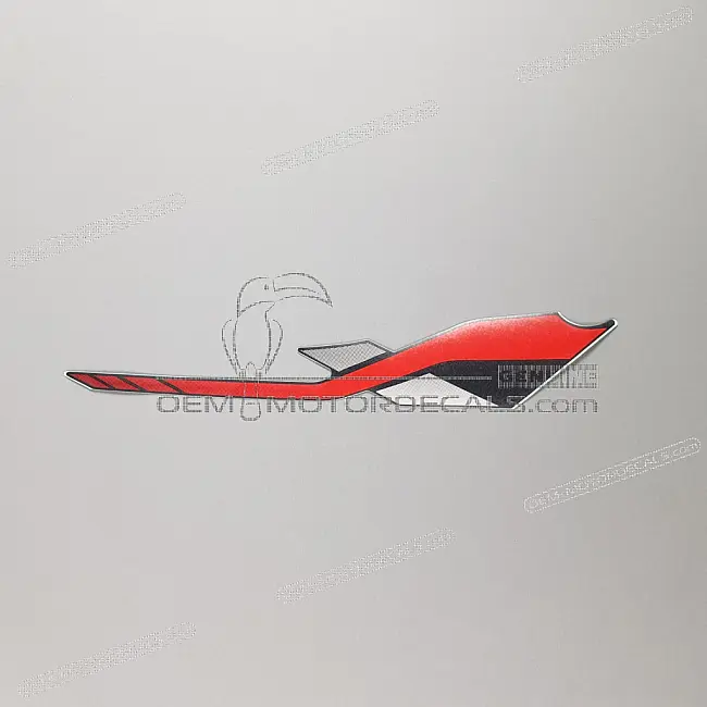 Honda CB500X Heckverkleidungsaufkleber linke Seite OEM 86772MJVJ81ZC werkseitig hochwertige Vinyldekoration