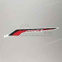 Pegatina colin, lado izquierdo