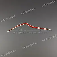 HONDA Rear cowl stripe, left side 86772-MKN-D10ZB