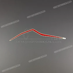 Tail cowl decal, left side
