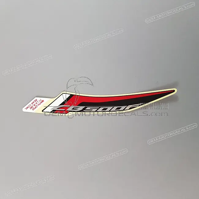 Pegatina Colín Trasero Izquierdo Honda CB500F OEM 86772MKPDP0ZD