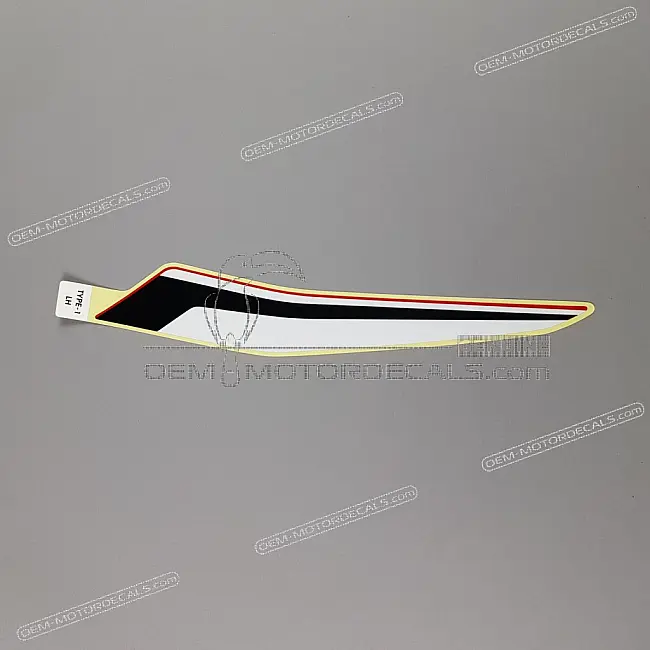 Autocollant arrière gauche de carénage Honda CBR500R Côté Gauche OEM 86772MKPJ00ZC