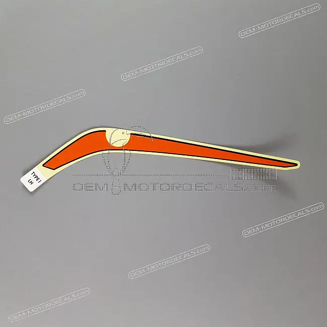 Honda CBR650R Adesivo codone posteriore sinistro lato sinistro OEM 86772MKYD00ZA