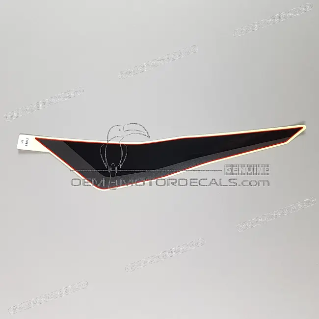 Adesivo originale Honda CBR650R per codone posteriore sinistro, lato sinistro, OEM 86772MKYD20ZB, grafica per moto originale di fabbrica