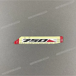 Pegatina colin, lado izquierdo