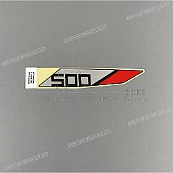 Tail cowl decal, left side