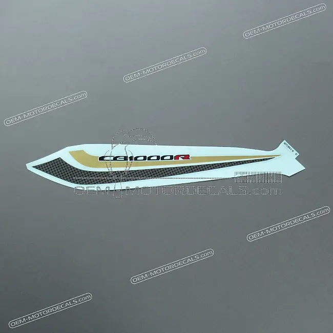 Honda CB1000R Linker achterkuip sticker Linkerkant OEM 86773MFNK00ZA Originele Fabrieksgraphic Decal