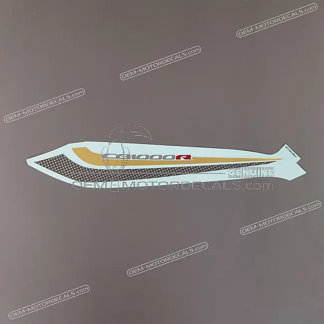 Pegatina Honda CB1000R Colín Trasero Lado Izquierdo OEM 86773MFNK00ZB Gráfico Auténtico de Fábrica